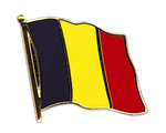 Flaggenpin Belgien