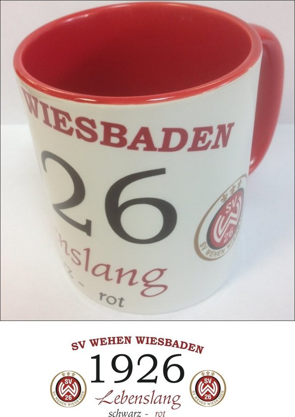 Wehen-Wiesbaden Kaffeetasse Lebenslang SVWW