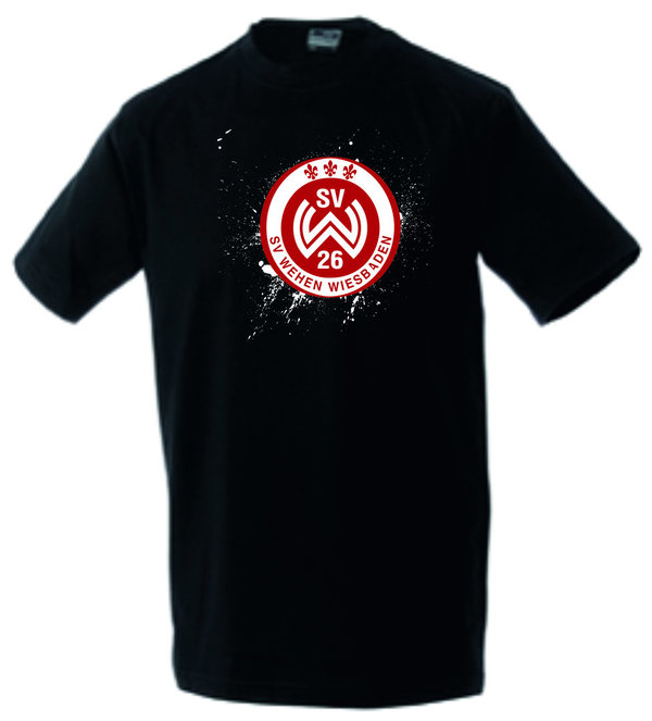 Wehen-Wiesbaden T-Shirt Sprenkellogo, bedruckt