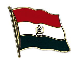 Flaggenpin Ägypten