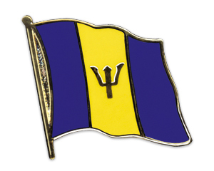 Flaggenpin Barbados