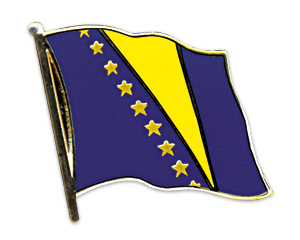 Flaggenpin Bosnien