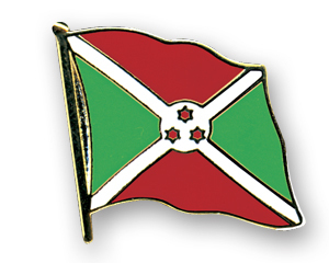 Flaggenpin Burundi