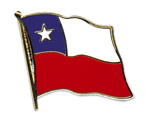 Flaggenpin Chile