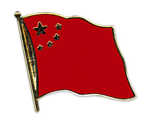 Flaggenpin China
