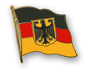 Flaggenpin Deutschland Adler