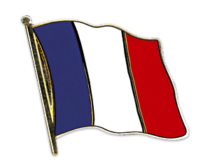 Flaggenpin Frankreich