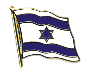 Flaggenpin Israel