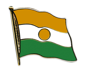 Flaggenpin Niger