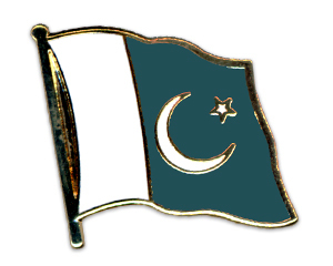 Flaggenpin Pakistan