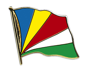 Flaggenpin Seychellen