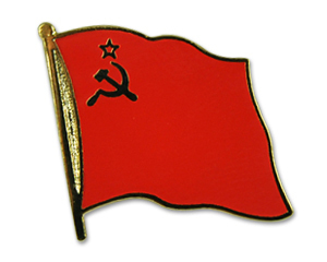 Flaggenpin UDSSR