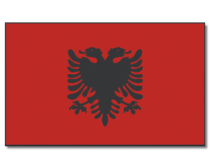 Landesfahne Albanien