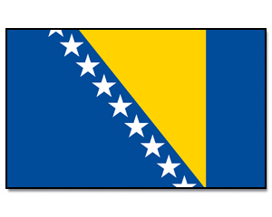 Landesfahne Bosnien