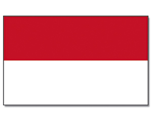 Landesfahne Indonesien