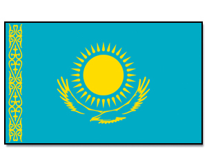 Landesfahne Kasachstan