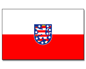 Landesfahne Thüringen