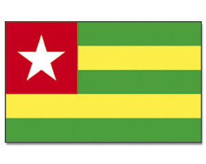 Landesfahne Togo