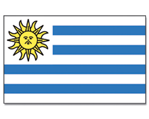 Landesfahne Uruguay