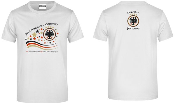 Deutschland Kinder T-Shirt beidseitig bedruckt